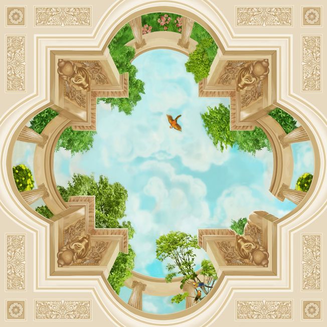 ceiling-fresco-150-ceilings-150-wallpaper-malaysia Mural - Frescoes-Ceilings (s) Wallpaper